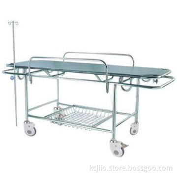 Hospital Emergency Patient Transport Stretcher 4 Wheels , S